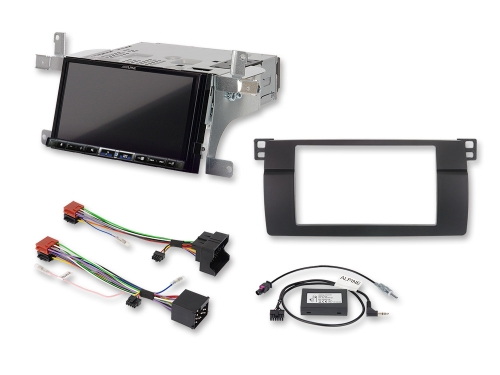 Alpine iLX-705E46 2- DIN CarPlay - Android Auto 7-Zoll für 3er BMW E46