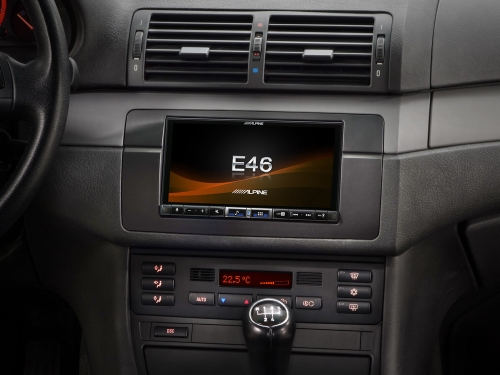 Alpine iLX-705E46 2- DIN CarPlay - Android Auto 7-Zoll für 3er BMW E46