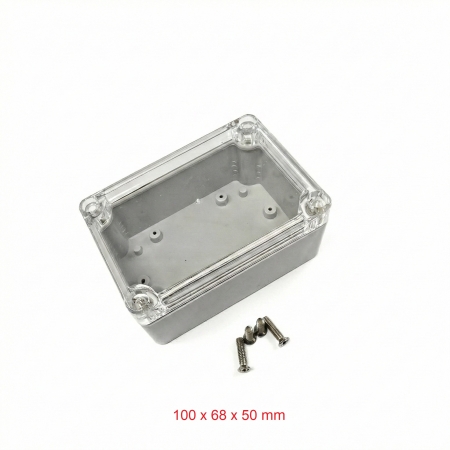 Kleine Elektronik Gehäuse Klar Kunststoff Gehäuse Wasserdicht 100 x 68 x 50 mm