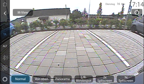 Zenec -RVC80MV Multiview Rückfahrkamera für PKWs und Reisemobile