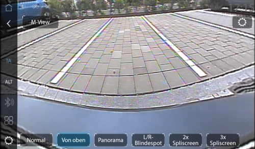 Zenec -RVC80MV Multiview Rückfahrkamera für PKWs und Reisemobile