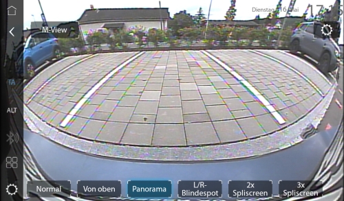 Zenec -RVC80MV Multiview Rückfahrkamera für PKWs und Reisemobile