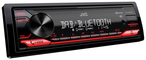 JVC KD-X282DBT MP3-Autoradio mit DAB / Bluetooth / USB / AUX-IN