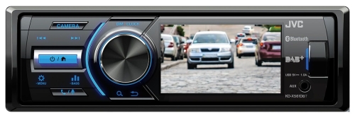 JVC KD-X561DBT MP3-Autoradio mit Bluetooth / DAB / USB / iPod / AUX-IN