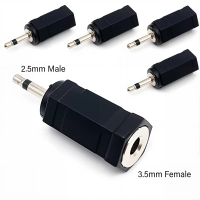Silber 2,5mm Männlich Mono auf 3...