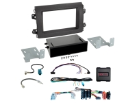 2-DIN Kit1 mit Fach Citroen/Fiat...