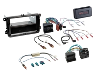 Radioblende 2-DIN mit Fach und R...