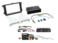 Radioblende 2-DIN mit Fach und R...
