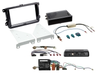 Radioblende 2-DIN mit Fach und R...