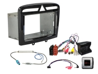 Radioblende 2-DIN und Radioansch...