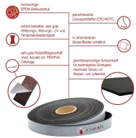 • Breite: 15&nbsp;mm• Höhe: 2-4 mm• L...